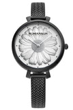 Romanson RM9A23LLBBAS2W Damen Uhr – 35 mm, Elegantes Design mit Garantie