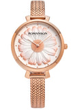 Romanson RM9A23LLRRAC6R Damenuhren – Elegantes Design mit Garantie