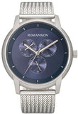 Romanson Herrenuhr TM8A22FMWWA42W mit Lederarmband