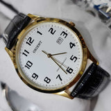 ORIENT FUNA1002W0 Herrenuhr – Klassisches Design mit Quarzwerk