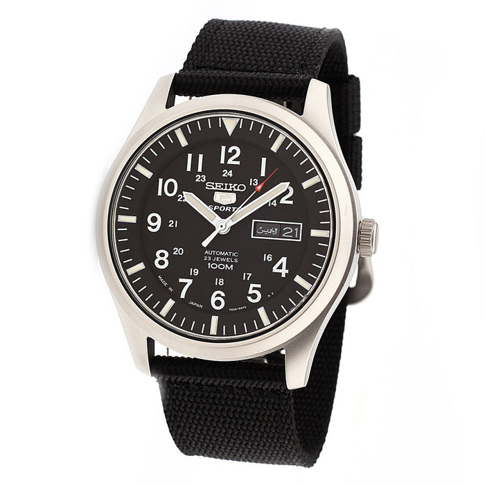 Seiko 5 SNZG15J1 Automatik Herrenuhr mit NATO Band