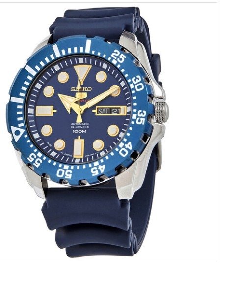 Seiko 5 Japan SRP605J2 Automatik Herrenuhr Silikonarmband