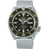 Seiko 5 Herrenuhr SRPD75K1 – Automatik Uhr, 42mm, Grün