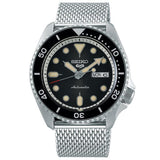 Seiko 5 Sports SRPD73K Automatik Herrenuhr mit Mesh-Armband
