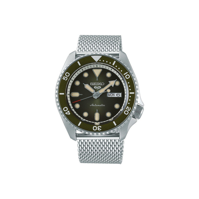 Seiko 5 Herrenuhr SRPD75K1 – Automatik Uhr, 42mm, Grün