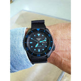 Seiko 5 Automatik Sport Herrenuhr SRPD81K – 42mm, Textilarmband