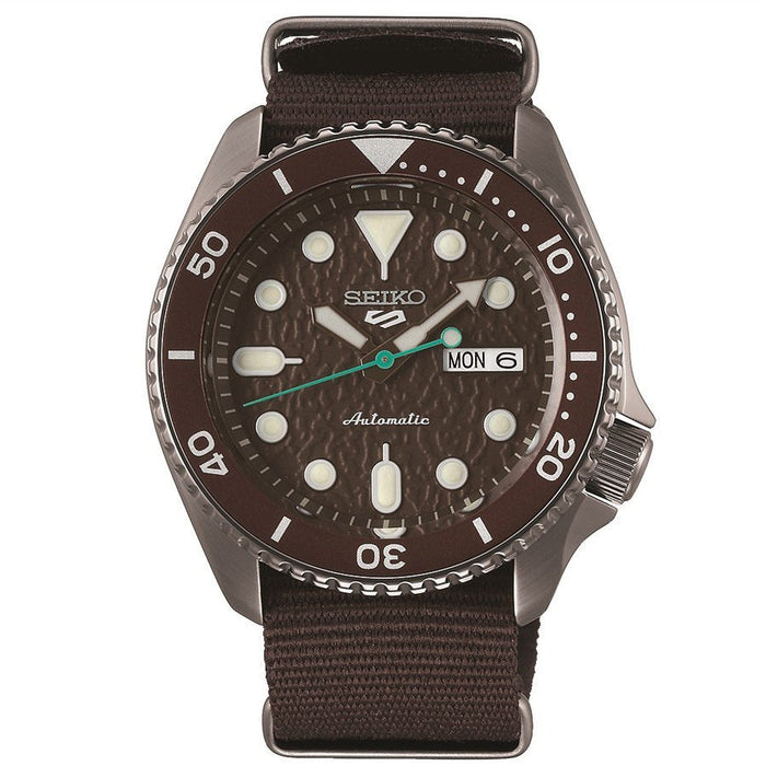 Seiko 5 SRPD85K1 Herrenuhr Automatik Mesh