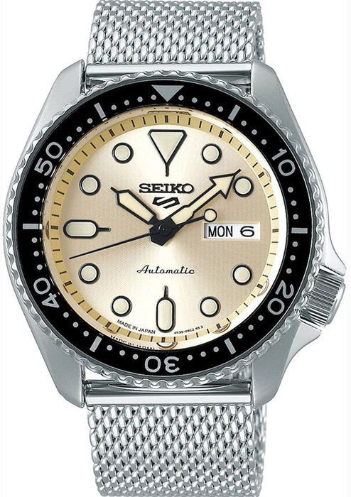 Seiko 5 SRPE75K1 Herrenuhr Automatik Edelstahl