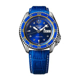Seiko 5 Automatik Street Fighter SRPF17K Herrenuhr mit Lederarmband