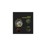 Seiko 5 Automatik Street Fighter SRPF21K Herrenuhr mit Lederarmband