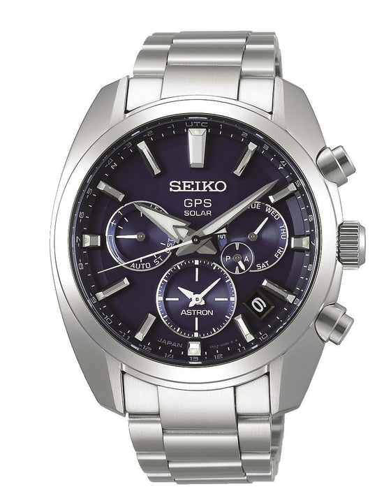 Seiko Astron GPS Solar Herrenuhr Edelstahl