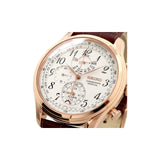 Seiko SPC256P Chronograph Herrenuhr – 40mm Edelstahl & Leder