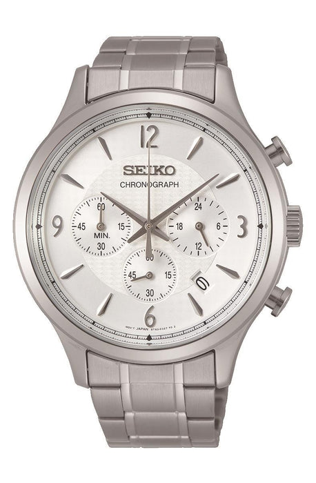 Seiko SSB337P Chronograph Herrenuhr Edelstahl