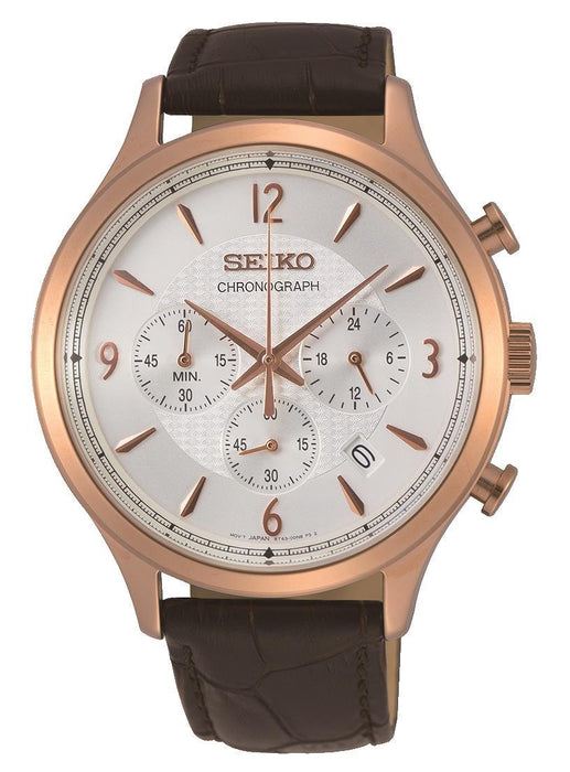 Seiko SSB342P Chronograph Herrenuhr Edelstahl