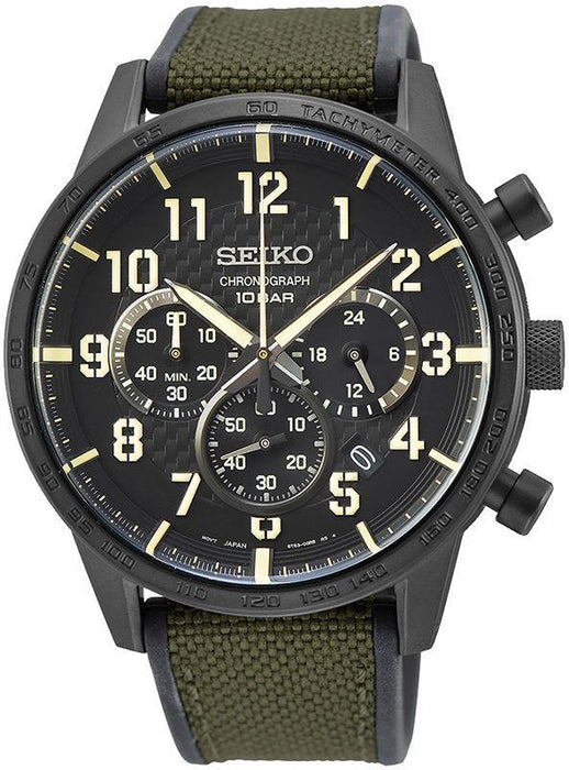 Seiko SSB369P Chronograph Herrenuhr Edelstahl