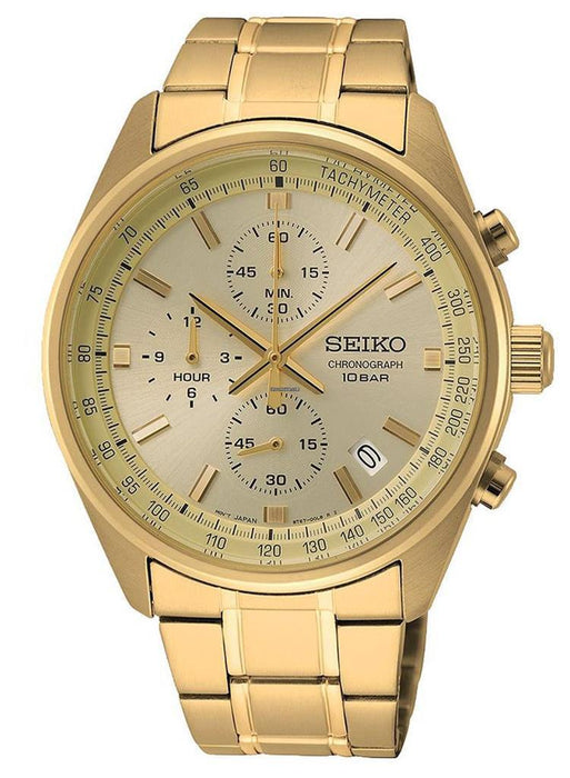 Seiko SSB382P Chronograph Herrenuhr Edelstahl