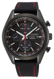 Seiko Macchina Sportiva SSC777P Herren Uhr mit Silikonarmband – 41 mm