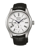 Seiko Presage SPB045J Automatik Herrenuhr mit Lederarmband - 41mm