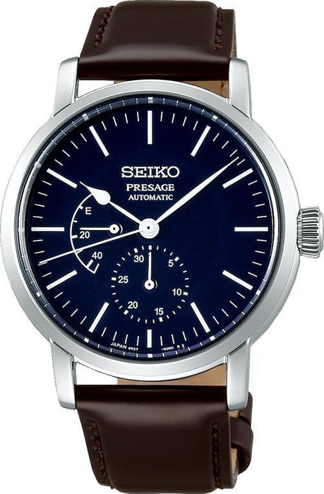 Seiko Presage SPB163J Automatik Herrenuhr mit Lederarmband