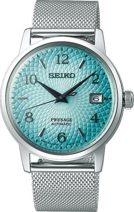 Seiko Presage Automatik Herrenuhr mit Mesh-Armband