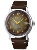 Seiko Presage SRPF43J Herrenuhr - 39mm Lederarmband | Elegantes Design