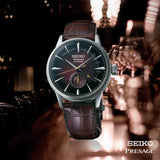 Seiko Presage SSA393J Automatik Herrenuhr mit Lederarmband – 41mm