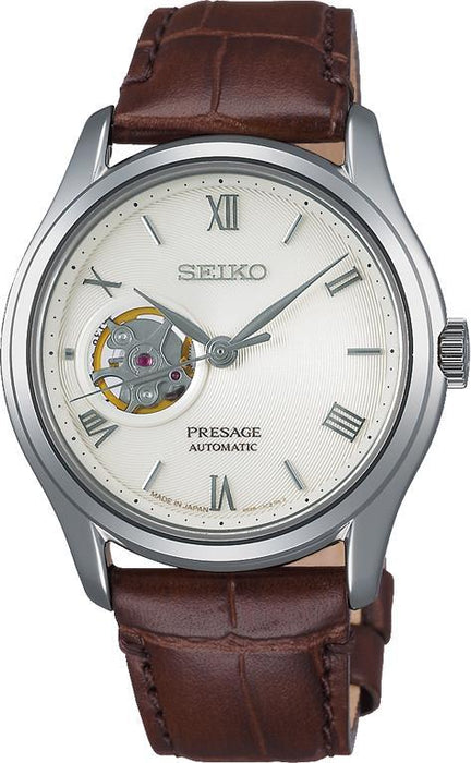 Seiko Presage SSA413J Automatik Herrenuhr Edelstahl Leder