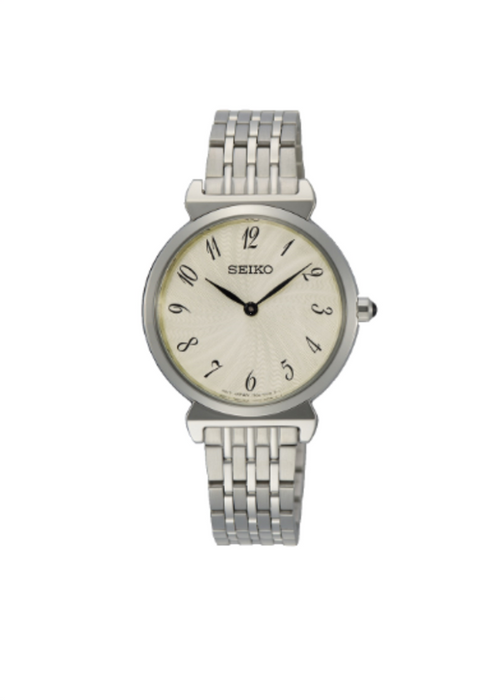 Seiko SFQ801P Damenuhr Edelstahl Quarzwerk