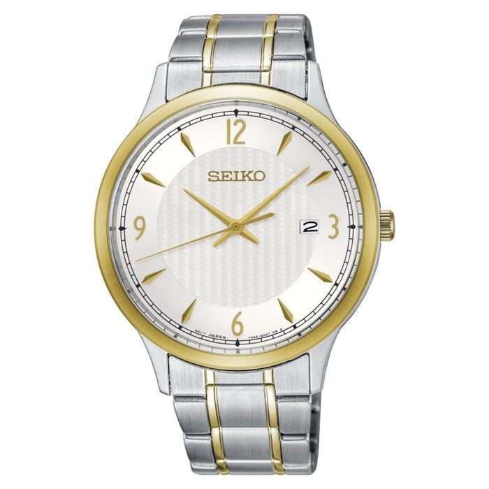 Seiko SGEH82P Herrenuhr mit Edelstahlarmband