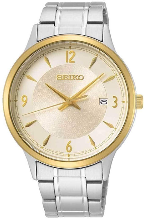 Seiko SGEH92P1 Herrenuhr Edelstahl Silber