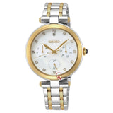 Seiko SKY660P Damenuhr Edelstahl Quarzwerk