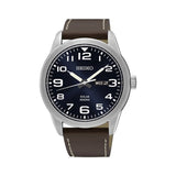 Seiko SNE475P Herren Solar Uhr Edelstahl