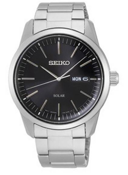 Seiko SNE527P1 Herrenuhr Solar Edelstahl