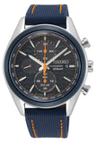 Seiko SSC775P Solar Chronograph Herrenuhr 41 mm Silikonarmband