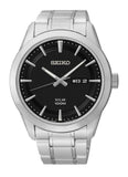 Seiko Solar SNE363P Herrenuhr - Solarenergie