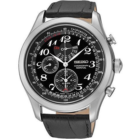 Seiko SPC133P1 Herrenuhr Chronograph Silber