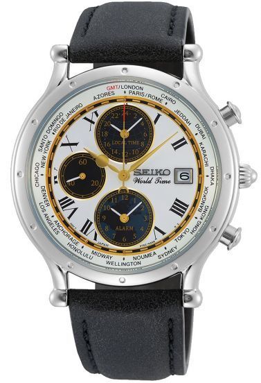 Seiko SPL055P1 Herrenuhr mit Lederband