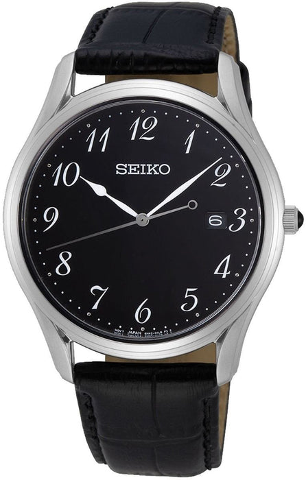 Seiko SUR305P1 Herrenuhr – Lederarmband