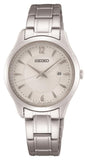 Seiko SUR423P Damenuhren – 30 mm Edelstahl mit Garantie