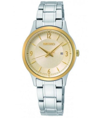 Seiko SXDH04P1 Damen Uhr Edelstahl Quarz