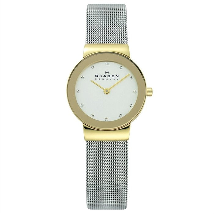 Skagen Damen Uhr SKA358SGSCD Edelstahl Quarz