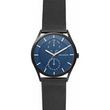 SKAGEN SKW6450 Herrenuhr Dunkelblau Geflochtenes Armband