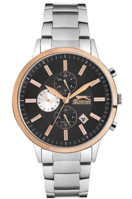 Slazenger Herren Uhr Edelstahl Quarzwerk