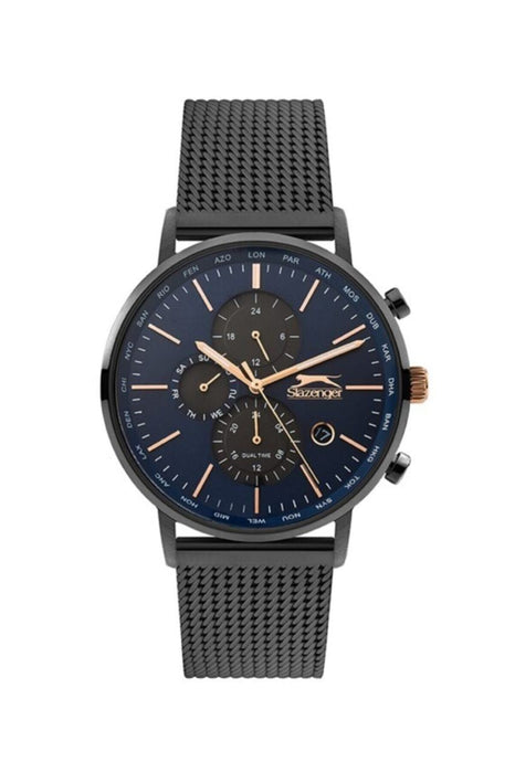 Slazenger Herrenuhr Sl.09.1822.2.04 mit geflochtenem Armband