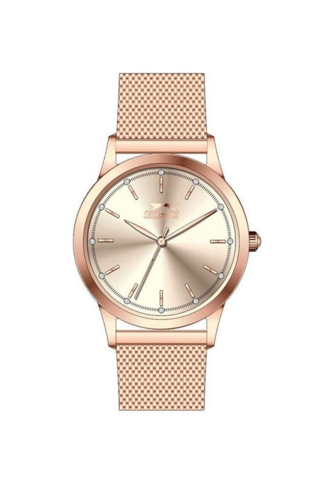 Slazenger Damen Uhr mit Geflochtenem Korpus