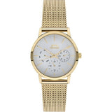 Slazenger Damen Uhr mit Edelstahlgehäuse und Webrauteil