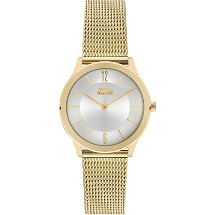 Slazenger Damen Uhr mit Flachwebarmband