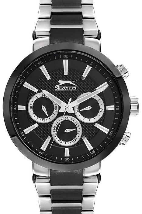 Slazenger Herrenuhr Lederarmband Quarz