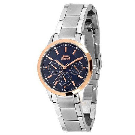 Slazenger Damen Stahl Uhr mit Edelstahlarmband