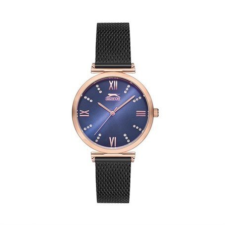 Slazenger Damen Uhr mit Geflochtenem Armband